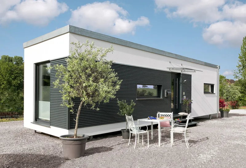 FlyingSpace Tiny House 30 m² (Plan F 10-031.6) von SchwörerHaus – Außenansicht